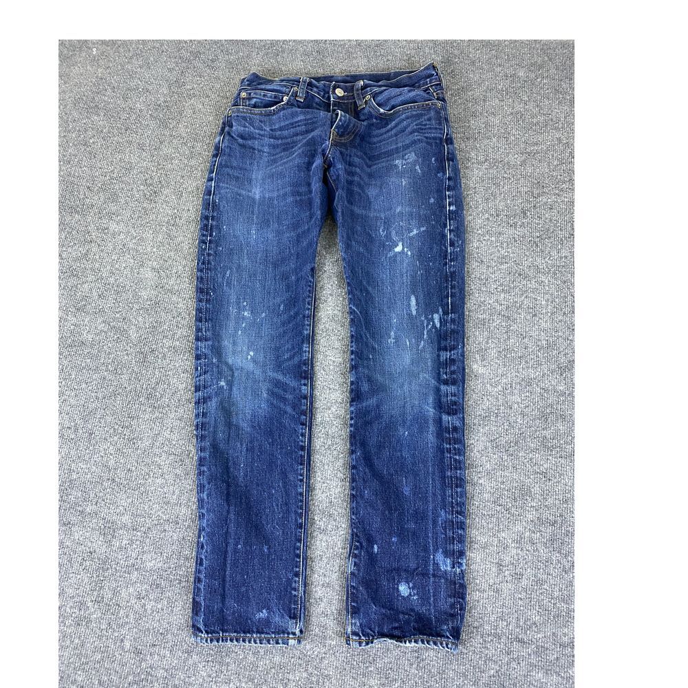 J. Crew Men's Straight Jeans - Blue